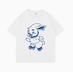 [Fan-made] NewJeans 'GET UP' Bearded Gentleman Bunny Meme T-shirt