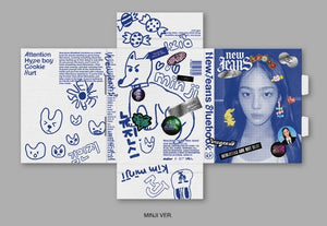 [Official] NewJeans 1st EP 'New Jeans' Bluebook ver. [Member Option Available]