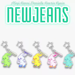 [Fan-made] NewJeans Tokki Keyring Set (5 pcs)