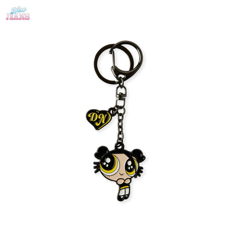 [Official] NewJeans X Line Friends THE POWERPUFF GIRLS Metal Keyring - NewJeans Universe