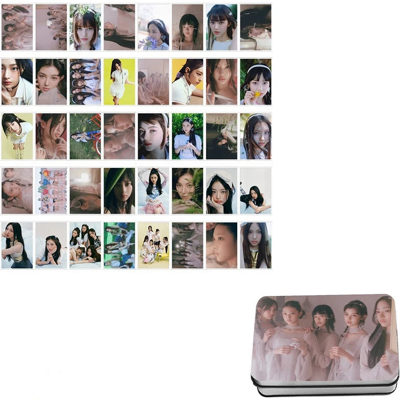 [Fan-made] NewJeans Photo Card Tin Case Sets [40 pcs]