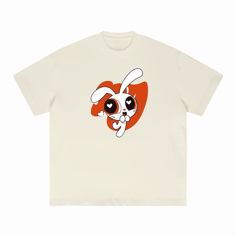 [Fan-made] NewJeans 'HOW SWEET' Bunny T-shirt - NewJeans Universe