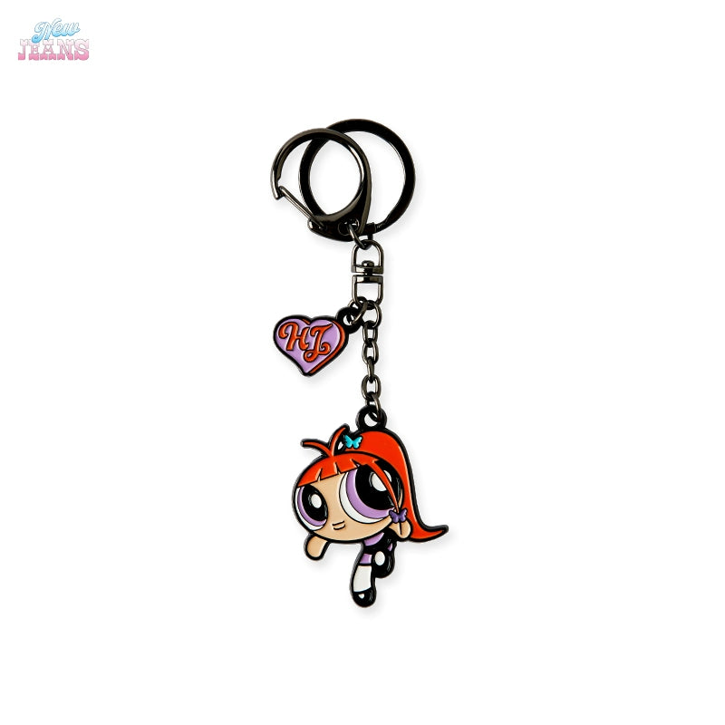 [Official] NewJeans X Line Friends THE POWERPUFF GIRLS Metal Keyring - NewJeans Universe