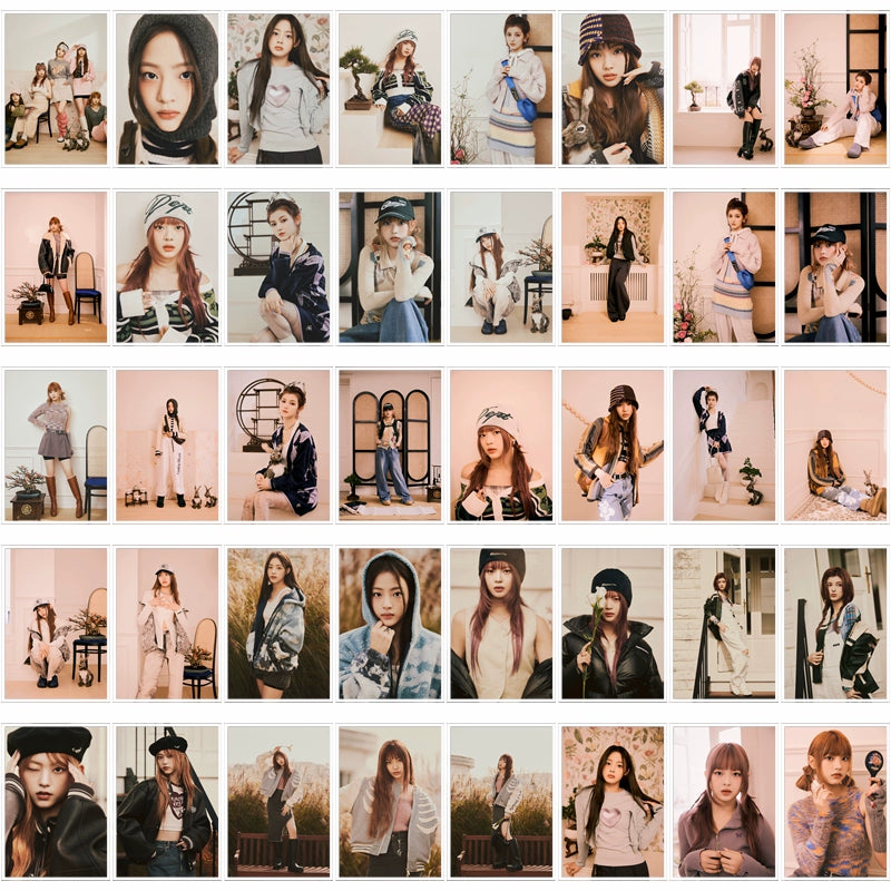 [Fan-made] NewJeans X MUSINSA 2023 Photo Cards Tin Case Set [40 pcs] - NewJeans Universe